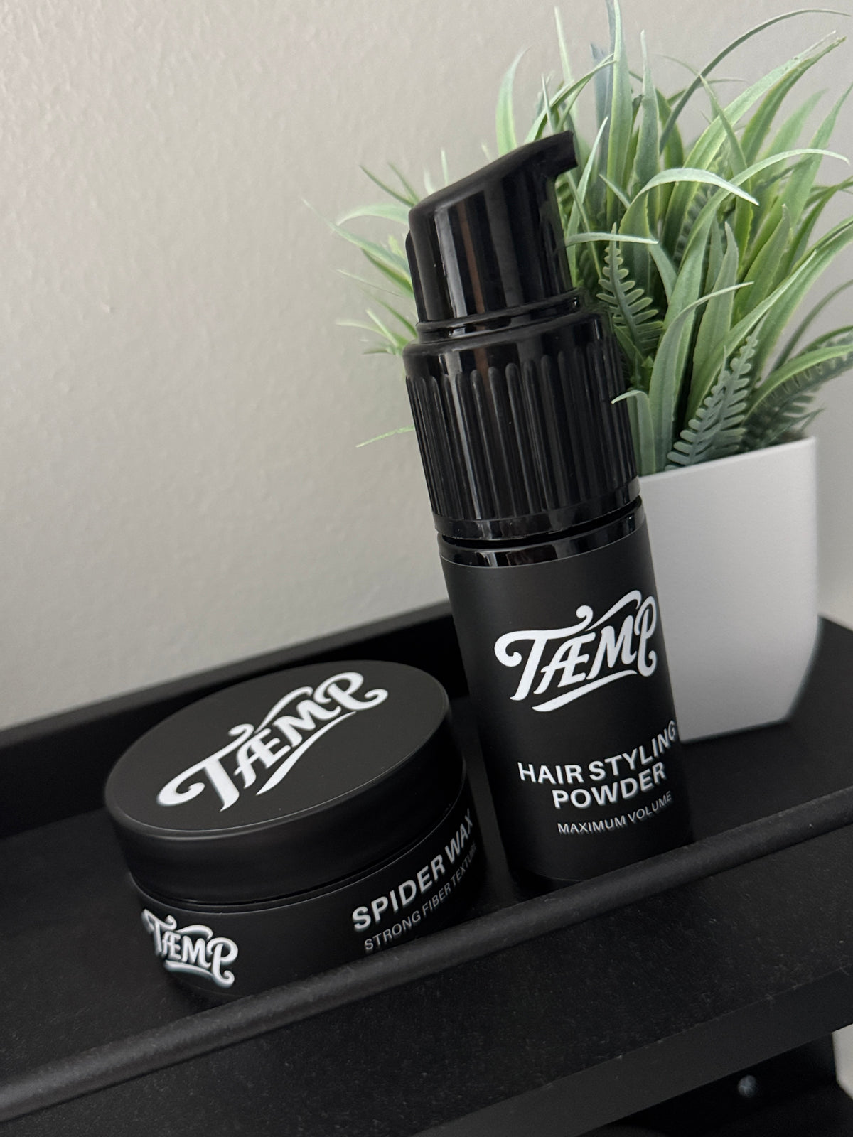 Original hair styling powder and Spider Wax combo photograph